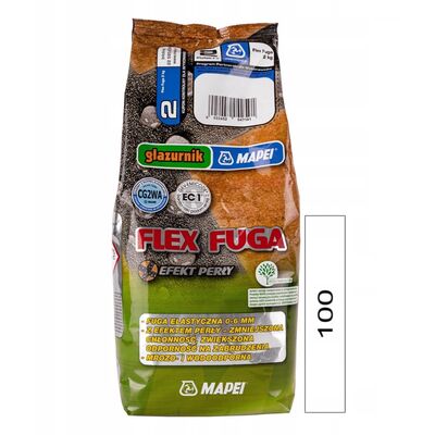 Flex fuga N.100 ALU Glazurnik 2 kg biały Mapei