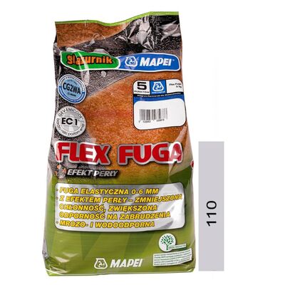 Flex fuga N.110 ALU Glazurnik 5 kg manhattan Mapei
