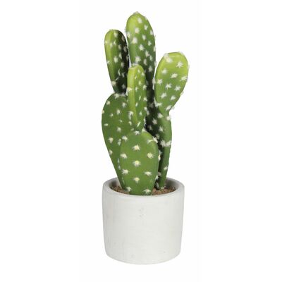 Sztuczny kwiat w doniczce kaktus 5 23,5 cm
