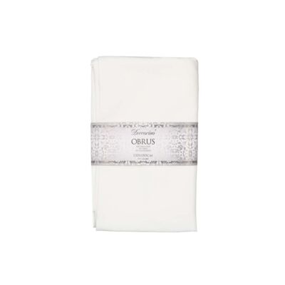 Obrus prostokątny 180 x 130 cm biały