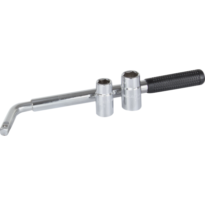 Klucz do kół typ "L" CRV HRC 17 x 19 x 21 x 23 mm długość 530 PROLINE