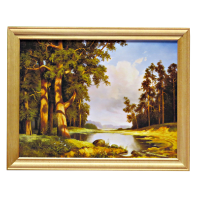 Reprodukcja - rama drewniana 10 x 15 cm