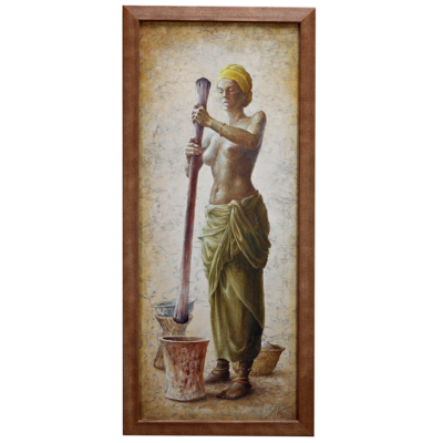 Reprodukcja - rama drewniana 20 x 50 cm