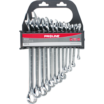Klucze oczkowo-płaskie 8 sztuk (6-19 mm) CV PROLINE