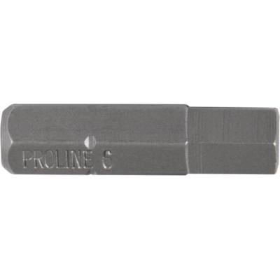 Końcówka 1/4" 6-kątna 3 mm l=25 mm 10 sztuk PROLINE