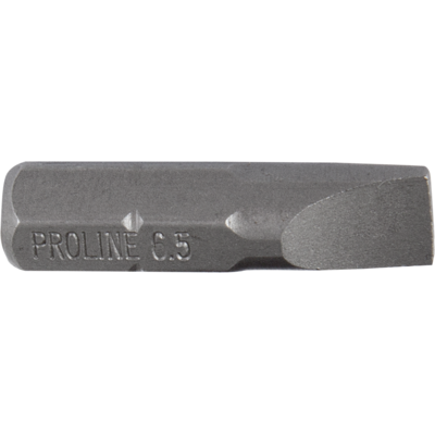 Końcówka 1/4" płaska 4,5 mm l=25 mm 2 sztuki CRV PROLINE