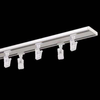 Szyna aluminiowa slim 2 torowa 200 cm biała set Z