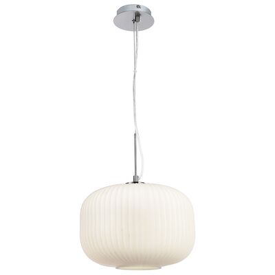 Lampa wisząca 1-płomienna Premio E27 nikiel mat