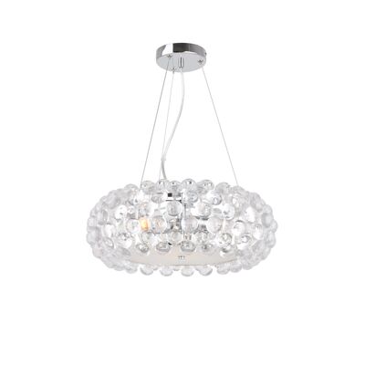 Lampa wisząca 3-płomienna Therica chrom