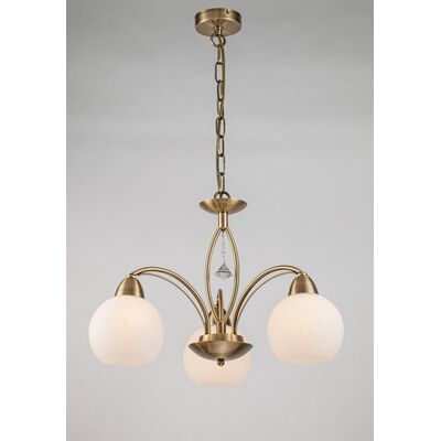 Lampa wisząca 3-płomienna Vanity patyna