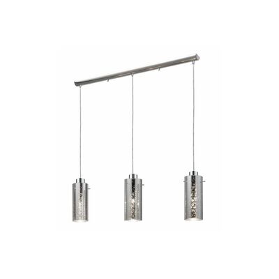 Lampa wisząca 3-płomienna Stellar chrom