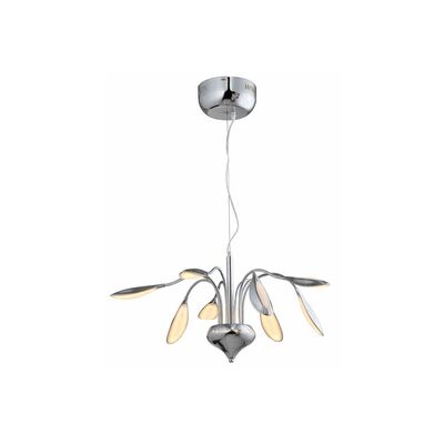 Lampa wisząca 8-płomienna Paloma chrom