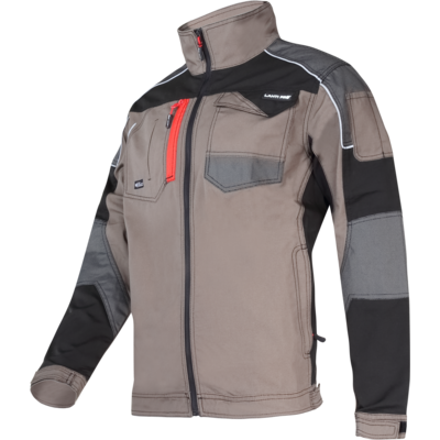 Bluza khaki-czarny ze wstawkami ze stretchu "XL" CE LAHTI PRO