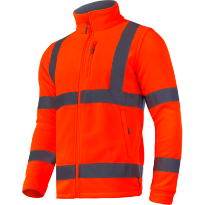 Bluza polarowa ostrzegawcza pomarańczowa "XL" CE LAHTI PRO