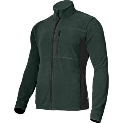 Bluza polarowa zielono-czarna "S" CE LAHTI PRO