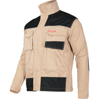 Bluza beżowa 100% bawełna "3XL (60)" CE LAHTI PRO