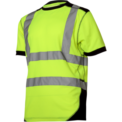 Koszulka t-shirt ostrzegawcza żółto-czarna "3XL" CE LAHTI PRO