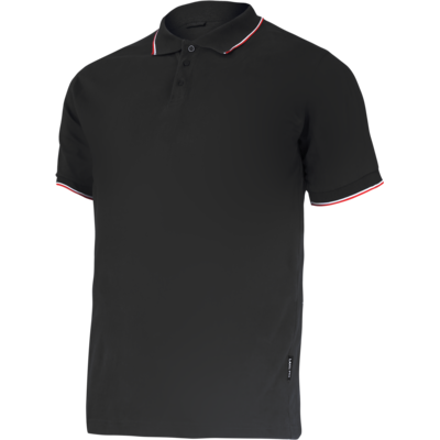 Koszulka polo 190g/m2 czarna "2XL" CE LAHTI PRO
