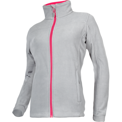Bluza polarowa szaro-różowa damska "2XL" CE LAHTI PRO