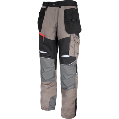 Spodnie khaki-czarny ze wstawkami ze stretchu "2XL"CE LAHTI PRO