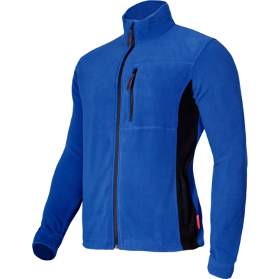 Bluza polarowa krótki suwak szara "3XL" CE LAHTI PRO