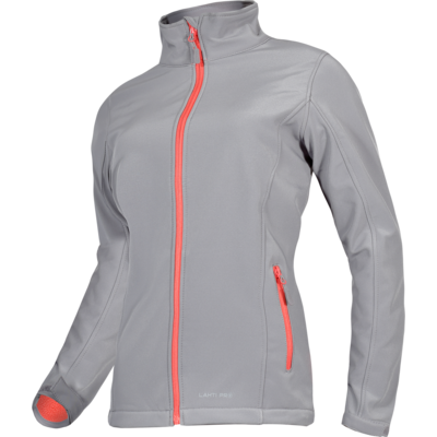 Kurtka softshell szaro-pomarańczowa damska "M" CE LAHTI PRO