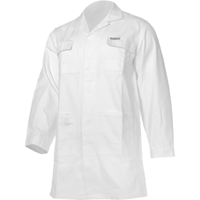 Fartuch biały 100% bawełna 240g/m2 "2XL" CE LAHTI PRO