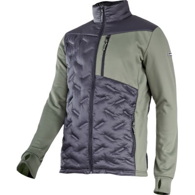 Bluza ocieplana czarno-zielona "M" CE LAHTI PRO