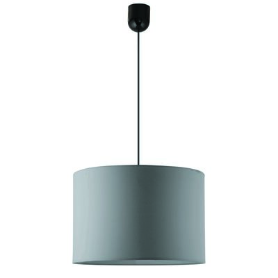 Lampa wisząca abażur W-1203/1 roller szary