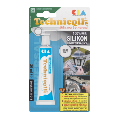 Silikon uniwersalny biały 20 ml