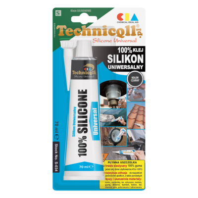 Silikon uniwersalny czarny 70 ml