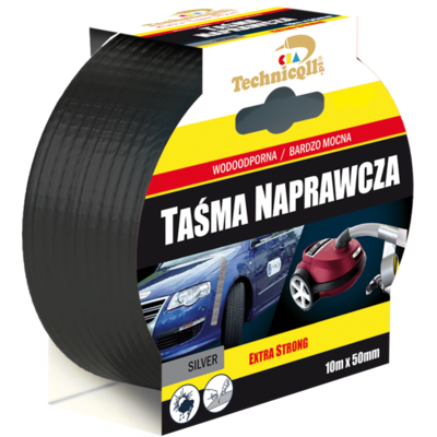 Taśma naprawcza DUCT czarna Technicqll