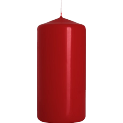 Świeca walec 50/100 a1 burgund Bispol