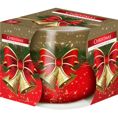 Świeca zapachowa w szkle SN71 Boże Narodzenie Bispol