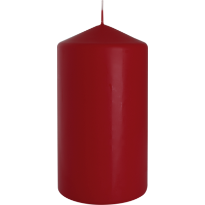 Świeca walec 80/150 burgund Bispol