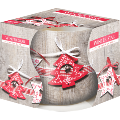 Świeca zapachowa w szkle SN71 Gwiazdka Bispol