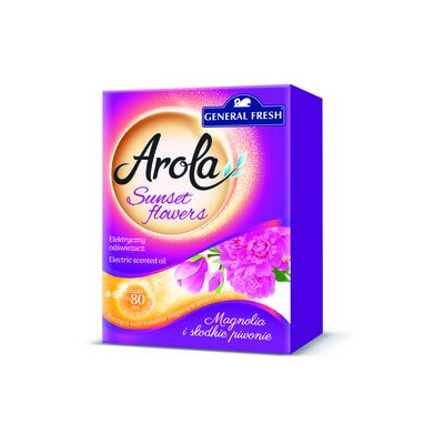 Elektryczny odświeżacz powietrza Arola Electric Scented Oil 25 ml magnolia i słodkie piwonie General Fresh
