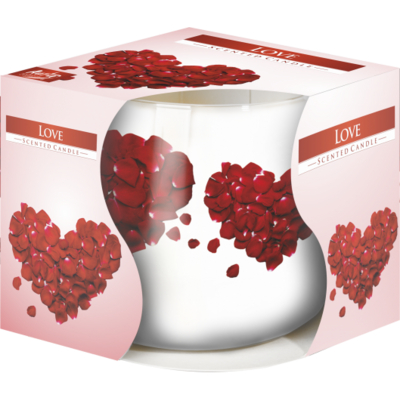 Świeca zapachowa w szkle SN71 Love Bispol