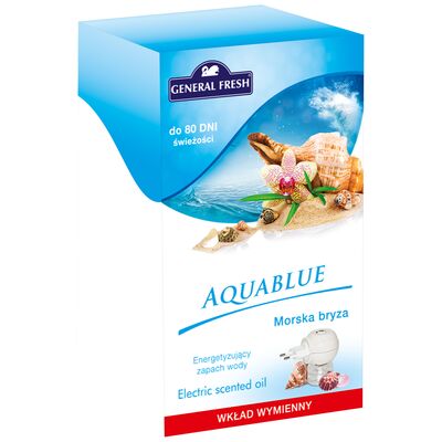 Elektryczny odświeżacz powietrza Arola Electric Scented Oil zapas 25 ml morska bryza General Fresh