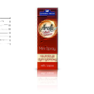 Odświeżacz Arola mini spray antytabak - zapas 15 ml General Fresh