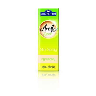 Odświeżacz Arola mini spray - zapas 15 ml cytryna General Fresh