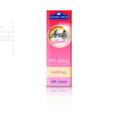 Odświeżacz Arola mini spray - zapas 15 ml kwiat General Fresh
