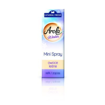 Odświeżacz Arola Mini Spray - zapas 15 ml owoce leśne General Fresh