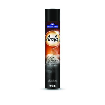 Odświeżacz powietrza spray Arola 400 ml anti-tabacco General Fresh