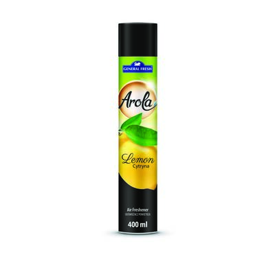Odświeżacz powietrza spray Arola 400 ml cytrynowy General Fresh