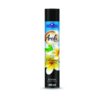 Odświeżacz powietrza spray Arola 400 ml kwiatowy General Fresh