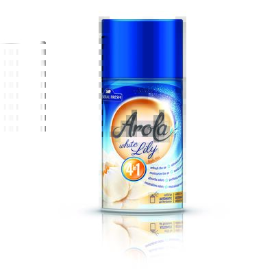 Wkład do automatycznego odświeżacza powietrza Arola 250 ml biała lilia General Fresh
