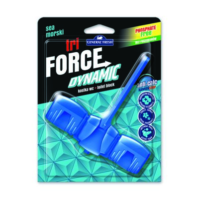 Kostka WC Tri Force Dynamic 45 g morze General Fresh