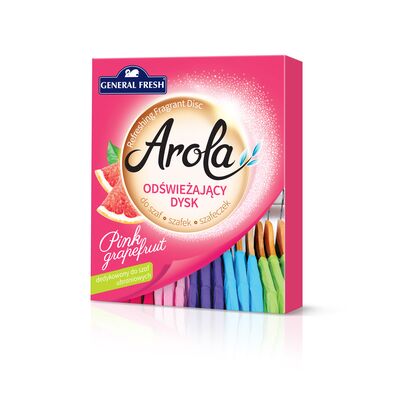 Odświeżający dysk do szafy Arola pink grapefriut General Fresh