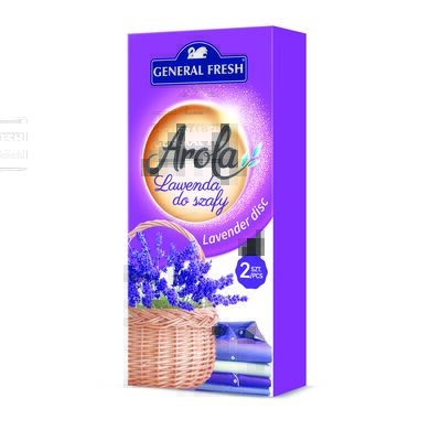 Odświeżacz lawenda do szafy Arola 2 sztuki lawenda General Fresh